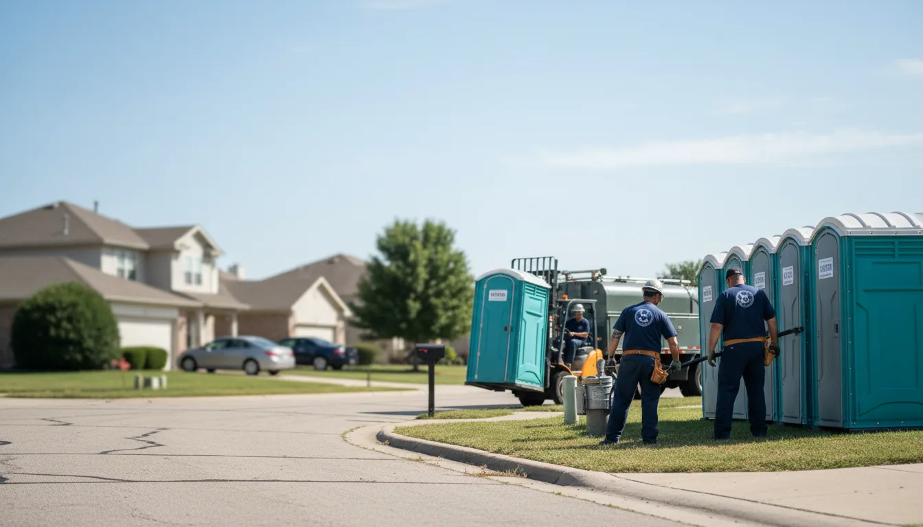 Porta Potty Rental in Hicksville, OH near me